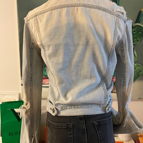 Wonderful artistic Distress denim‎ jacket - Picture 6 of 13